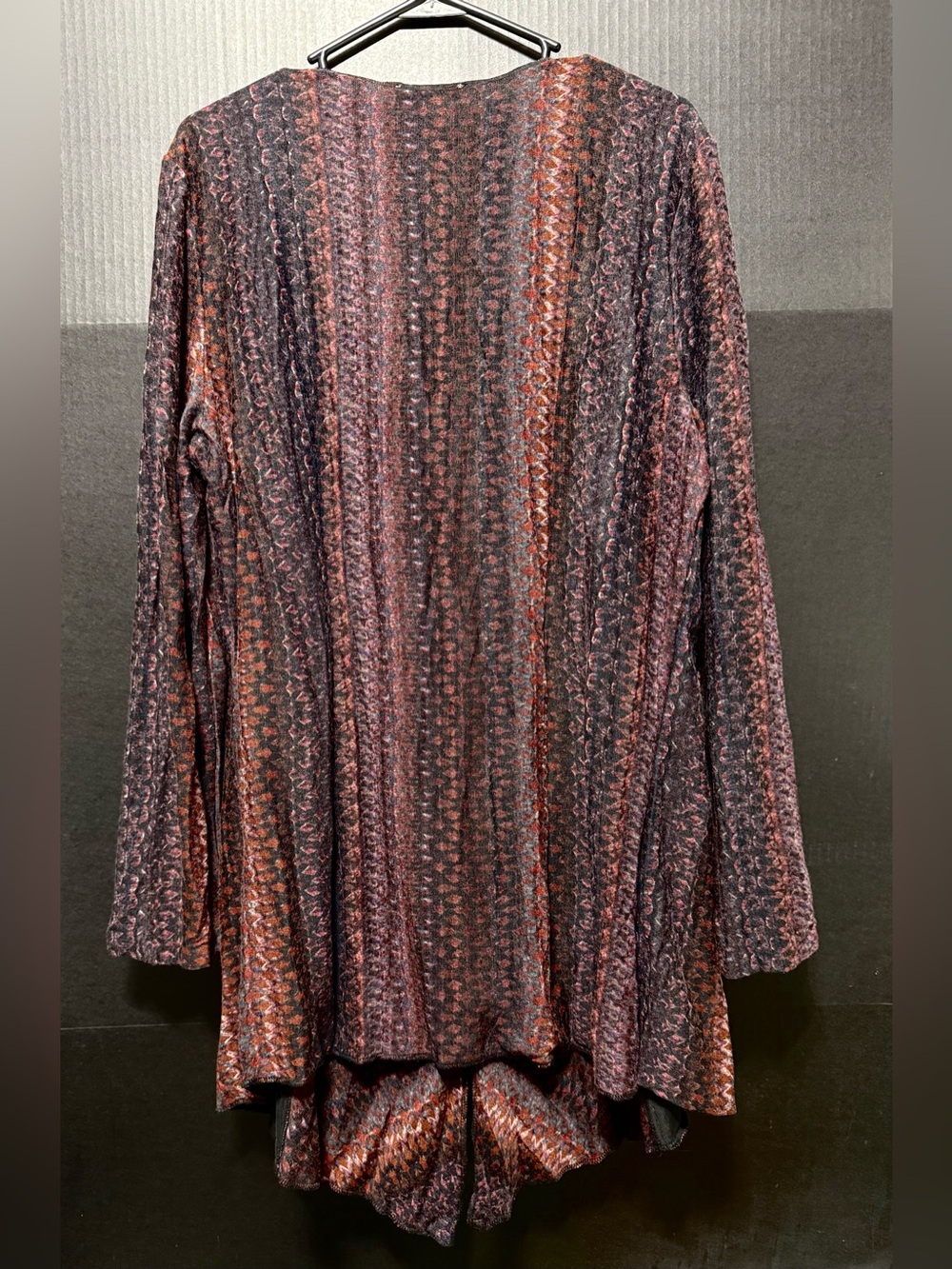 🪁Alberto Makali Stunning Vintage Artsy Earth Tones Cardigan - Picture 12 of 14